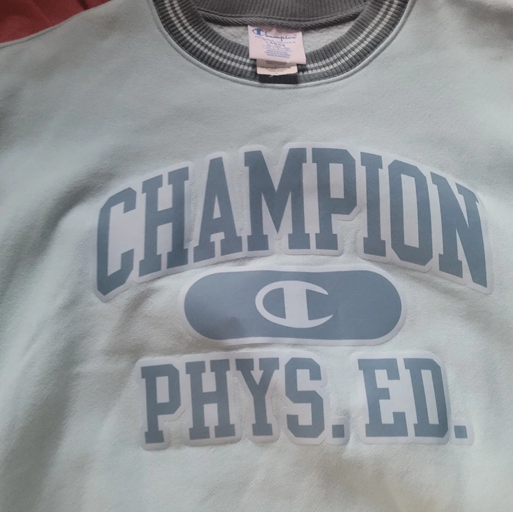 Vintage Champion Crewneck Sweatshirt. Mens size xl Blue - Picture 2 of 4